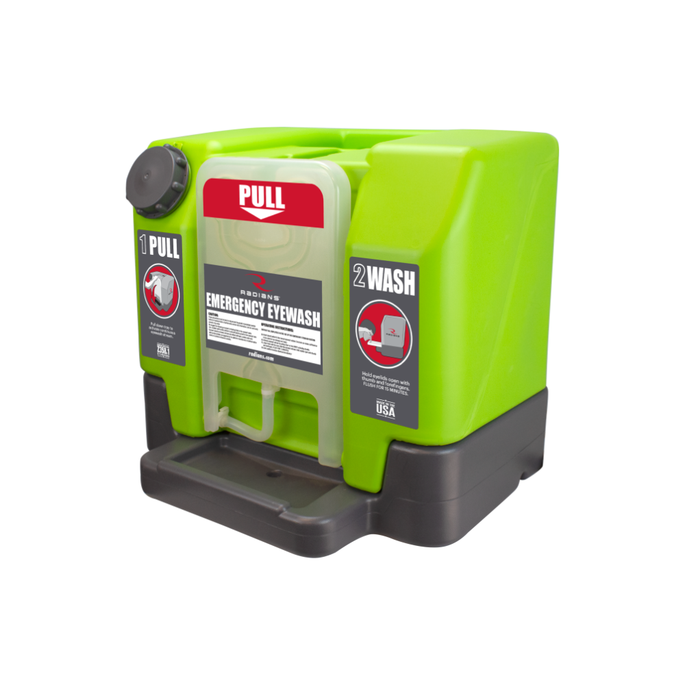 Radians 12 Gallon Emergency Eyewash Station from GME Supply